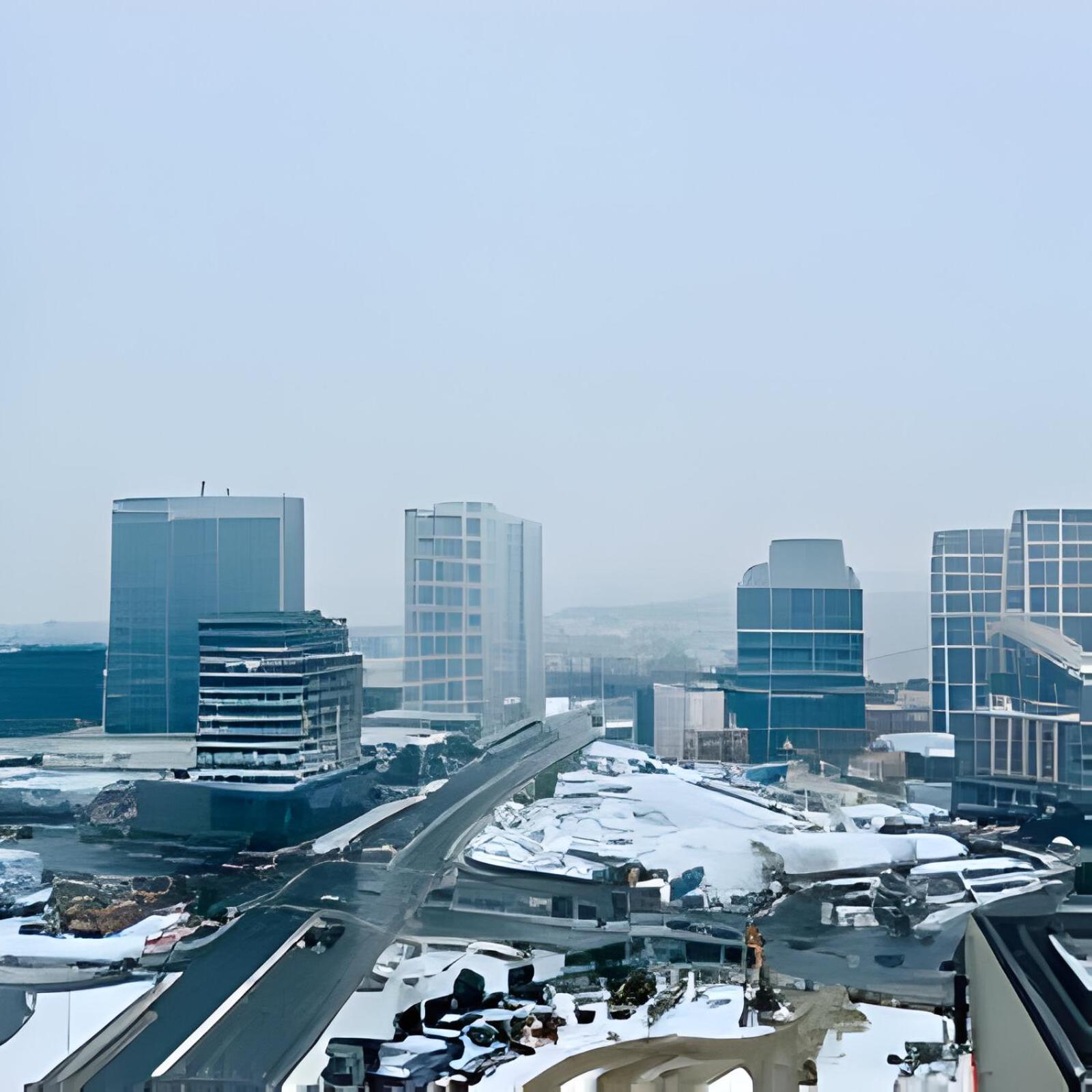 19th Floor Free Parking & View Appartement